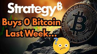Strategy Buys 0 Bitcoin?! HUGE Buy Coming? - Still Buying $2500 of MSTE Profile
