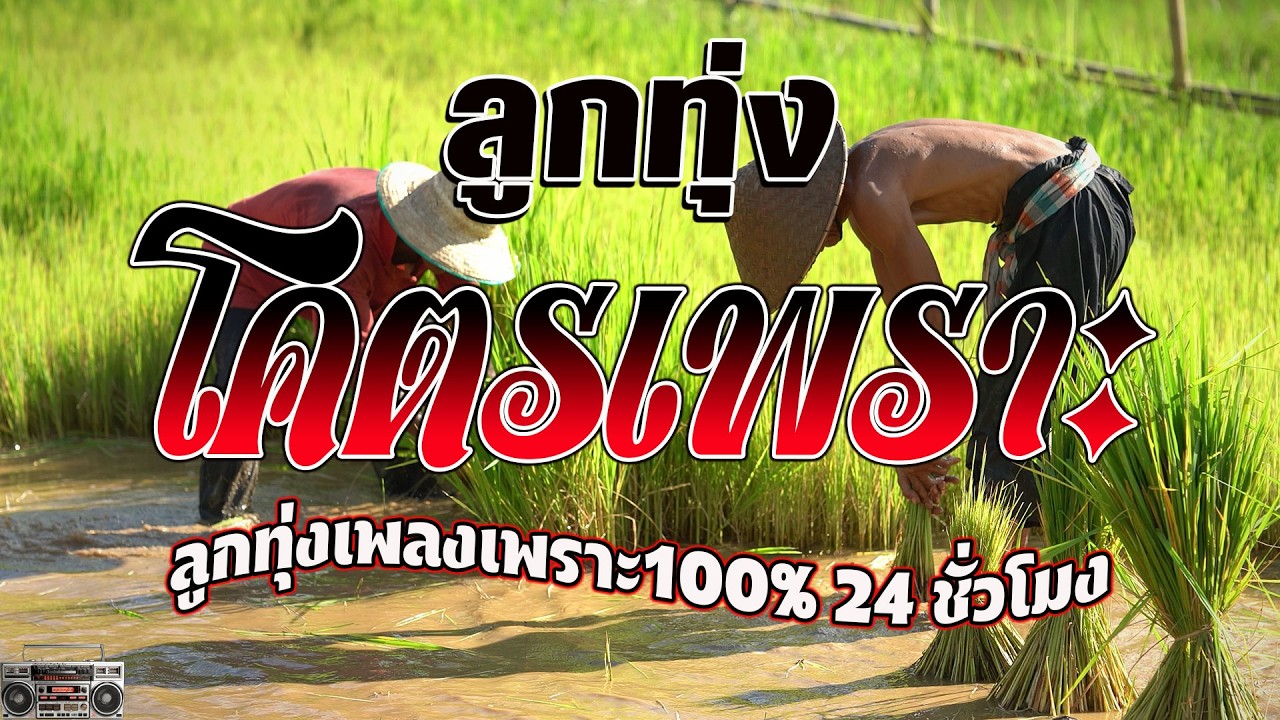 ลูกทุ่งโคตรเพราะ  คัดเพลงติดอันดับ คัดมาพิเศษ ฟังต่อเนื่อง 24 ชั่วโมง #ไม่มีโฆษณา