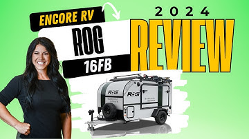UNDER 5,000 LBS! New 2024 Encore ROG 16FB Off-Grid Heavy Duty Travel Trailer RV