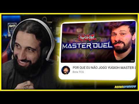 POR QUE EU NÃO JOGO YUGIOH MASTER DUEL?! // React @BotaTCG