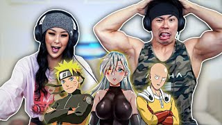 GUESS THAT ANIME OPENING QUIZ *1 SEC CHALLENGE* ft. Jamie