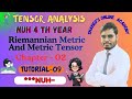 Tensor Analysis Chapter- 02 [Riemannian Metric And Metric Tensor ] Tutorial- 09