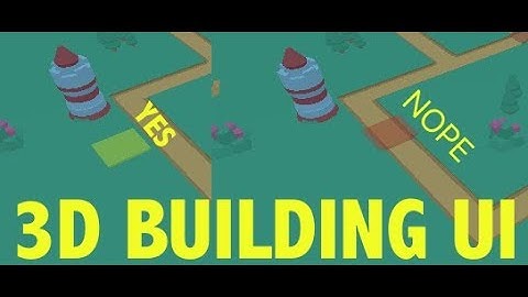 3D Build Selection UI Godot 3.1 Tutorial
