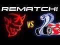 REMATCH! Modded Dodge Demon vs Super Cobra Jet DRAG RACE | Demonology