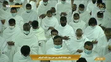 صلاة المغرب الخميس 16-7-1443هـ الشيخ ماهر المعيقلي  - من سورة الحاقة [13-37]