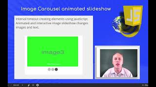 55 Modern JavaScript 32 001 Slideshow carousel project introduction
