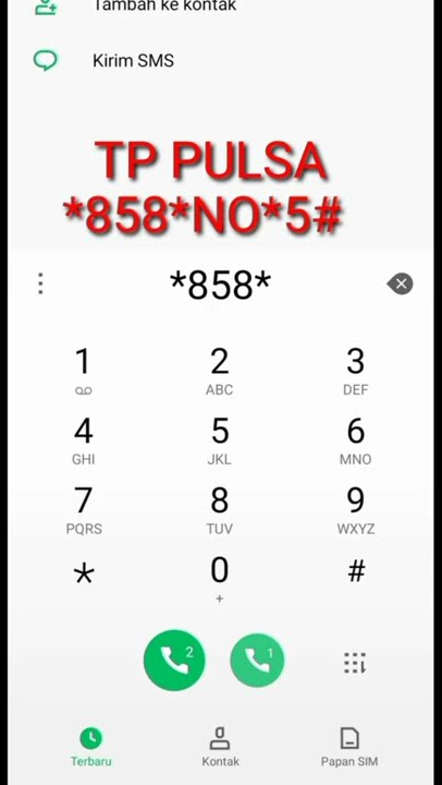 Transfer pulsa TELKOMSEL