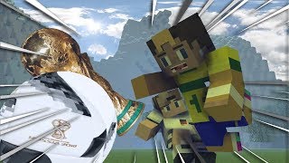 Neymar Rolling Minecraft Animation