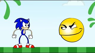 Pacman Vs Sonic Cartoon