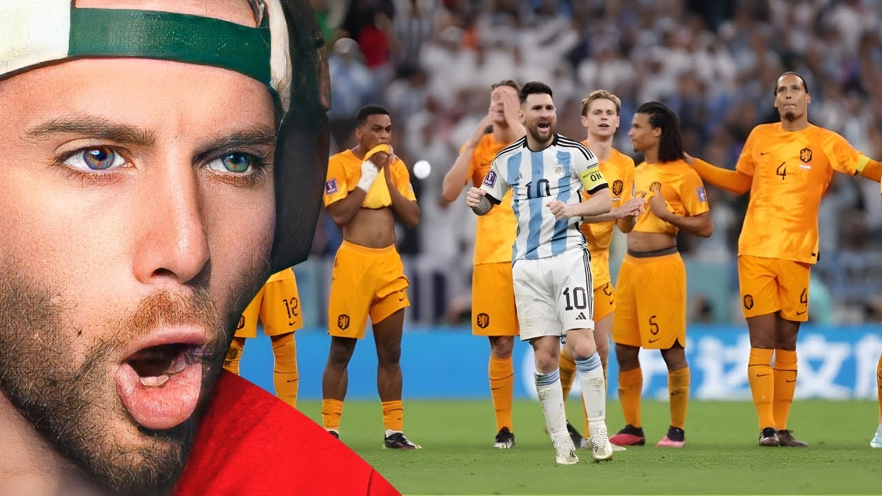 Смотрю матч Аргентина - Нидерланды в первый раз...