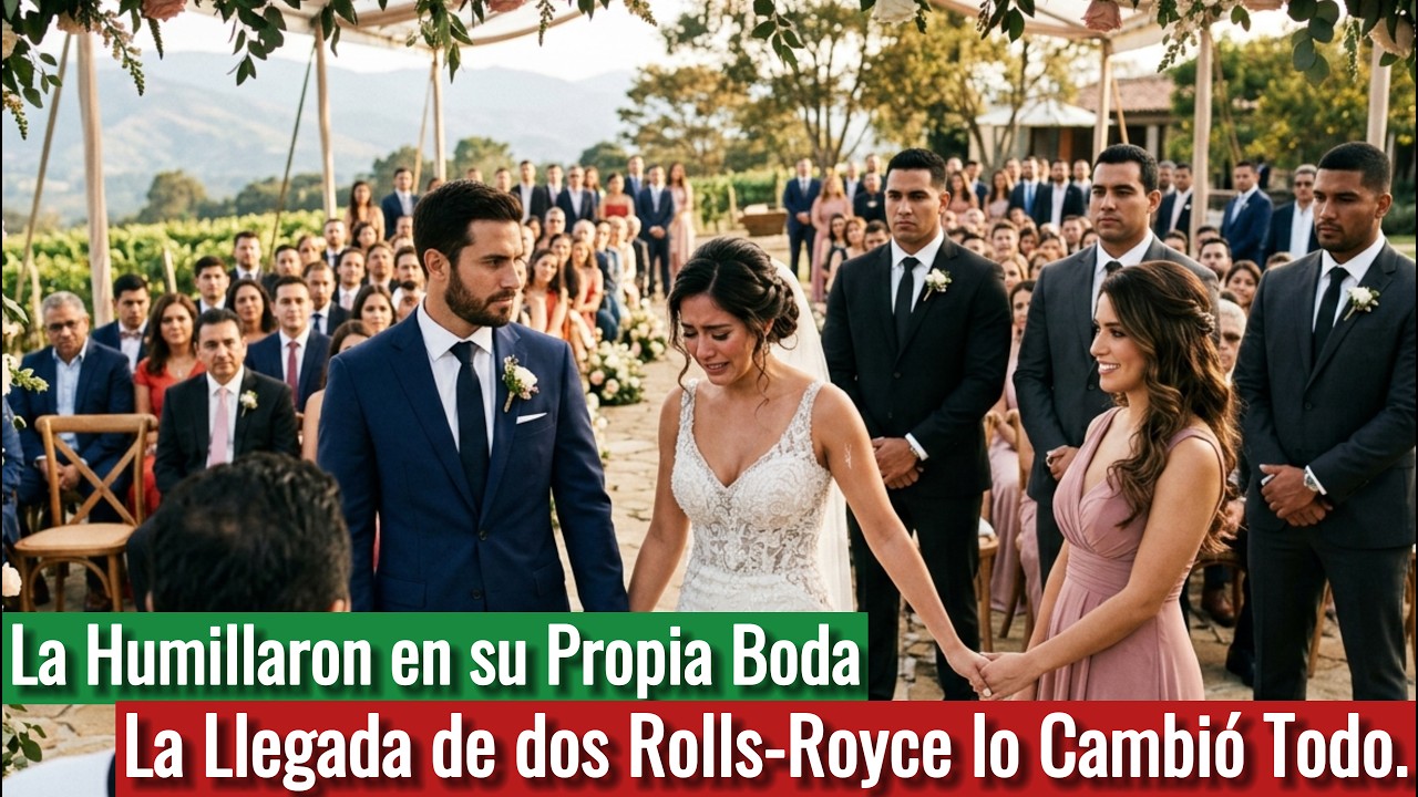 La Humillaron en su Propia Boda.La Llegada de dos Rolls-Royce lo Cambió Todo.