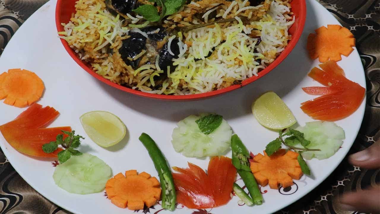 biryani plate decoration /Food plate decoration techniques /How to