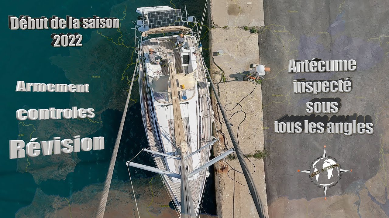 ⛵️Avoir un voilier la saison commence comme ça... réparations, entretien, vérifications, nettoyage😅