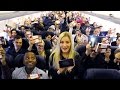 Gave out 143 New Nintendo 3DS XL systems to everyone on this plane! | iJustine