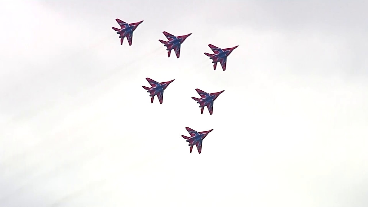 Тренировка экипажей ВКС России к эпизоду «Авиамикс» в рамках «Авиадартс-2018» минобороны украины