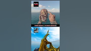Zombie Gesture in Black Ops Cold War vs Mythic Ghost Gesture in COD Mobile | Gesture Comparison
