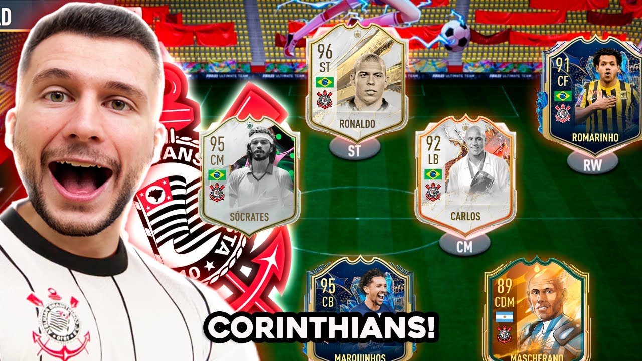 MONTEI O TIME DO CORINTHIANS NO FIFA ULTIMATE TEAM E JOGUEI A WL!!!