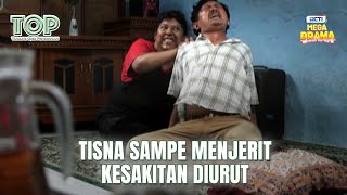 Tisna Menjerit Kesakitan Pinggangnya Diurut  Tukang Ojek Pengkolan  Eps 53 Part 4