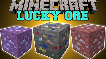 Minecraft: SPECIAL ORES (RANDOM ORE, BONUS ORE, & MORE!) Mod Showcase