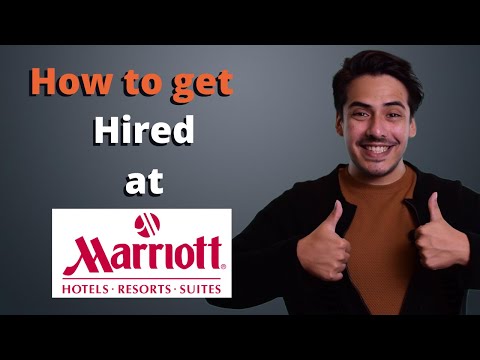 How to get hired at Marriott Hotels