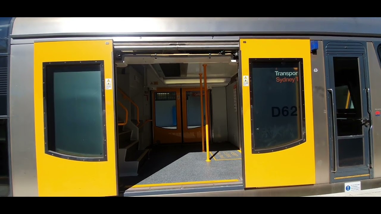 Doors closing announcement sydney trains tset Tangara YouTube