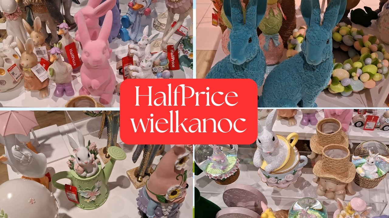 HALFPRICE WIELKANOC NOWOŚCI #shopwithme #halfprice #haul #new