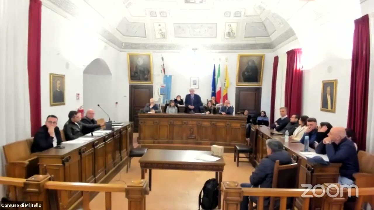 Seduta Consiglio Comunale del 25 Marzo 2024