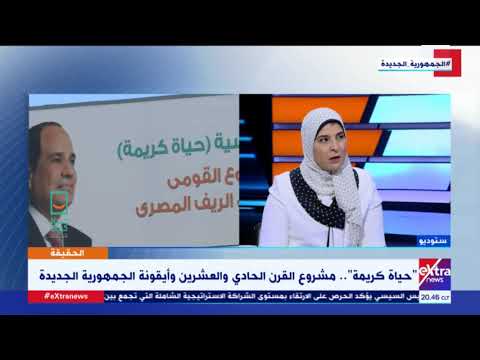 الحقيقة الكاتبة نشوى الحوفي تتحدث عن خطط الدولة في التنمية وتحقيق حياة كريمة