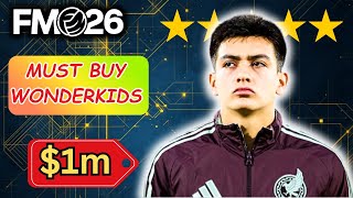 FM26 Top 10 Must Buy Wonderkids!