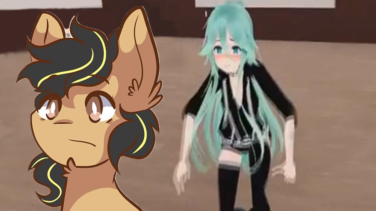 ASIANIANIC GETS CHASED BY A LEWD ANIME GIRL (VRChat Funny Moments) [Asianianic Archive]