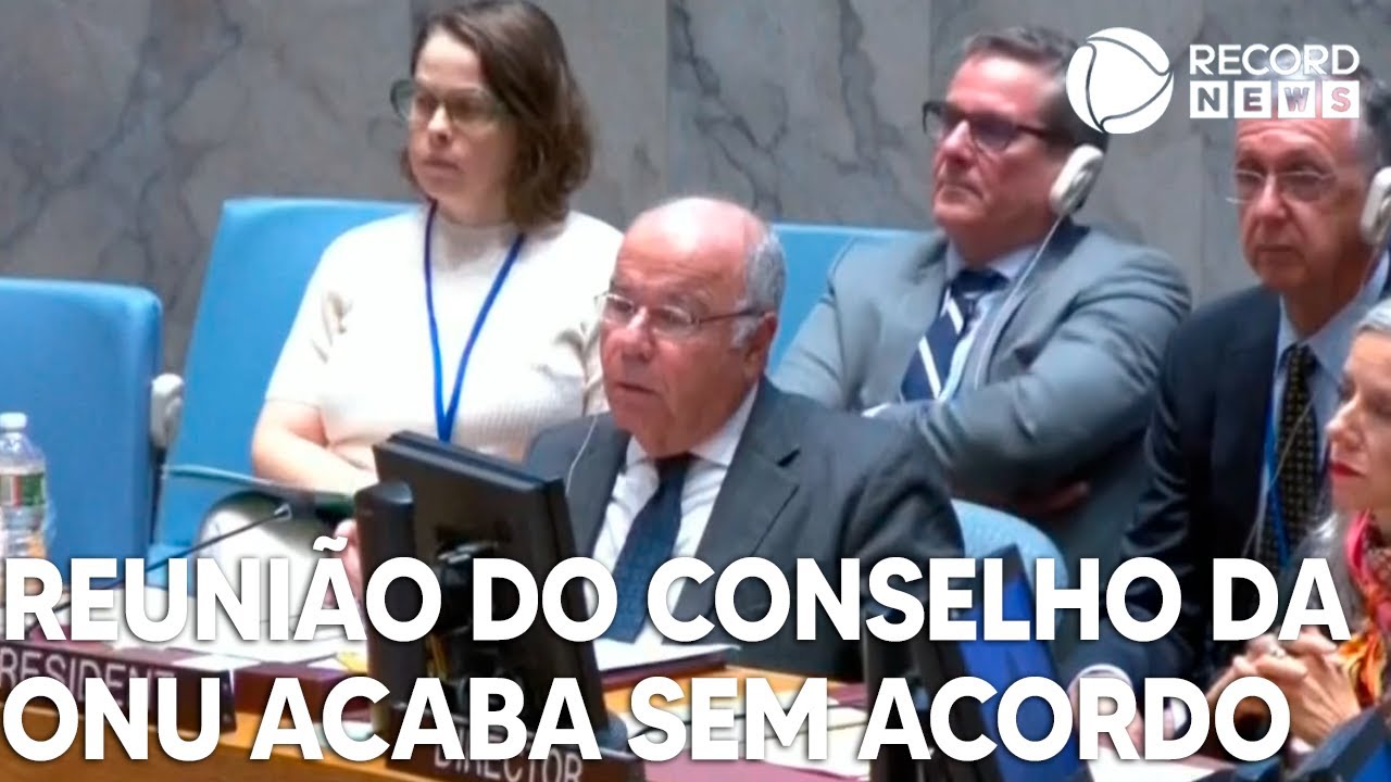 Reunião do Conselho de Segurança da ONU termina sem solução