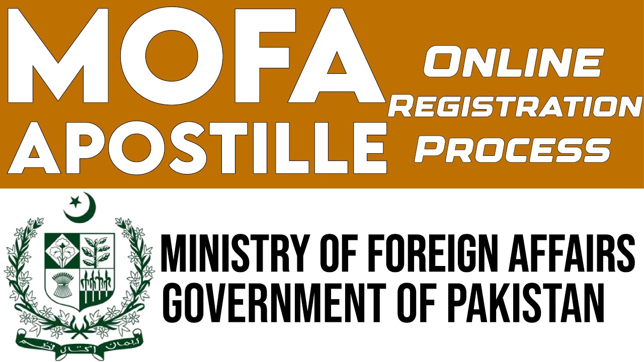 MOFA Apostille Attestation Online Registration Process