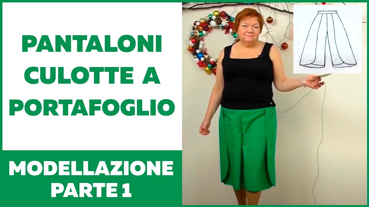 Come modellare pantaloni culottes? Gonna pantaloni. Modellazione. Parte 1.