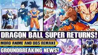Download Lagu DRAGON BALL SUPER RETURNS! Dragon Ball Super Moro Arc And New DBS Anime Remake Revealed And More! MP3