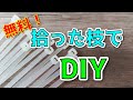拾った枝でDIY!~結束バンドの活用法～靴置きを作ってみたらまさかのあの生物をおもちかえり！？もしかしてツイてる？ｗ