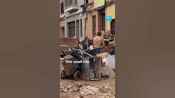 🌧️ Destruction in Paiporta, epicentre of deadly floods in Spain • FRANCE 24 English