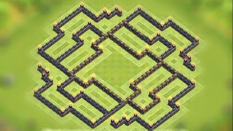 Clash Of Clans-TH9 Dark elixir Farming base 2 X Air Sweeper/master base