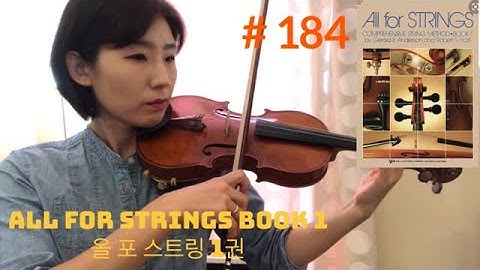 [All For Strings Book1] pg.47 #184 (M.M=60/M.M=70)
