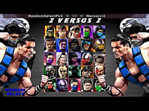Ultimate Mortal Kombat 3 Plus (Hack) - RandomSelectPLS vs NecoarcI2