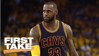LeBron James Gets A Pass In Game 1 Of NBA Finals | First Take | June 2, 2017