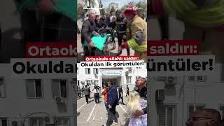 Kahramanmaraşta Okula Silahlı Saldırı Okuldan Ilk Görüntüler