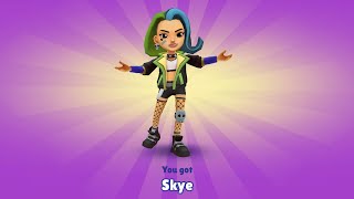 Subway Surfers Shenzhen - All 5 Stages Completed New Skye Character Update All Characters Unlocked