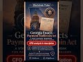 Georgia passes state Payment Stablecoin Act