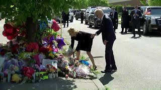 Biden visits victims’ families in Buffalo