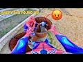 SPIDER MAN TWINS ESCAPING ANGRY DAD AND MOM Funny ParkourPOV Comedy