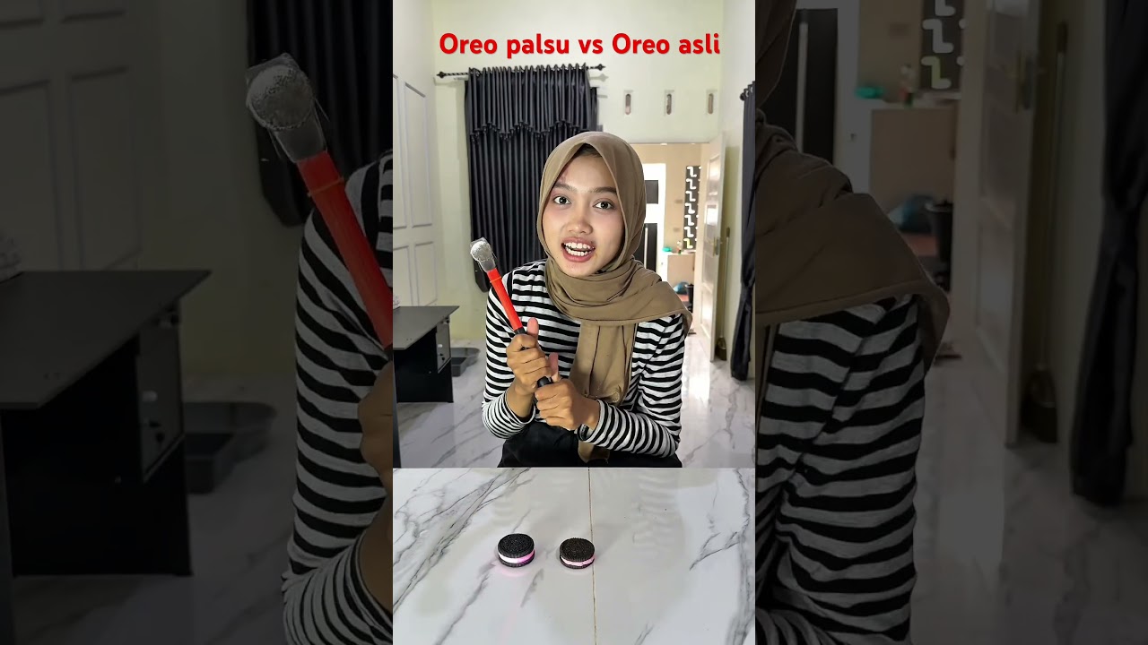Oreo palsu vs Oreo asli