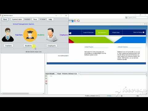 School Management System | Java Final Year Project | NetBeans Xampp