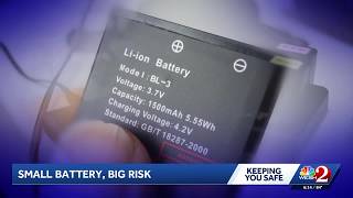 Keeping you safe around lithium-ion batteries