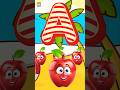 Phonics Song with TWO Words - A For Apple - ABC Alphabet Songs with Sounds for Children #shortsfeed