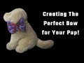 Mini Bowdabra Magic: Crafting the Perfect Bow for Your Pup!